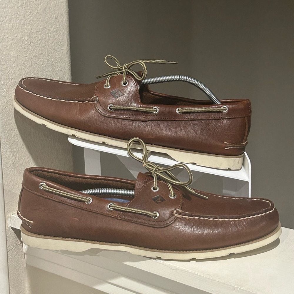 Sperry Brown Leather Loafers